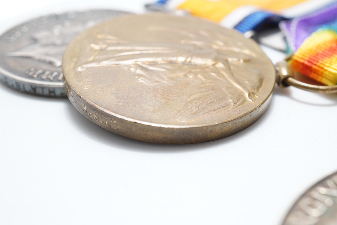 A George V military medal group awarded to S-20061 T.S.S. MJR. P.R. Blyth. R.A.S.C., comprising four medals